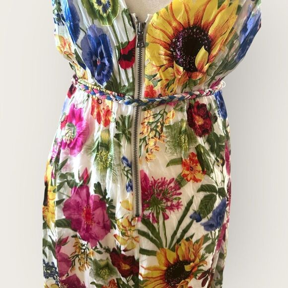 NWTs Alice + Olivia Samantha Wrap Belted Maxi Dress - Picture 6 of 12